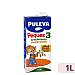 Leche (3) de crecimiento con cereales, de 12 a 36 meses puleva Peques 3