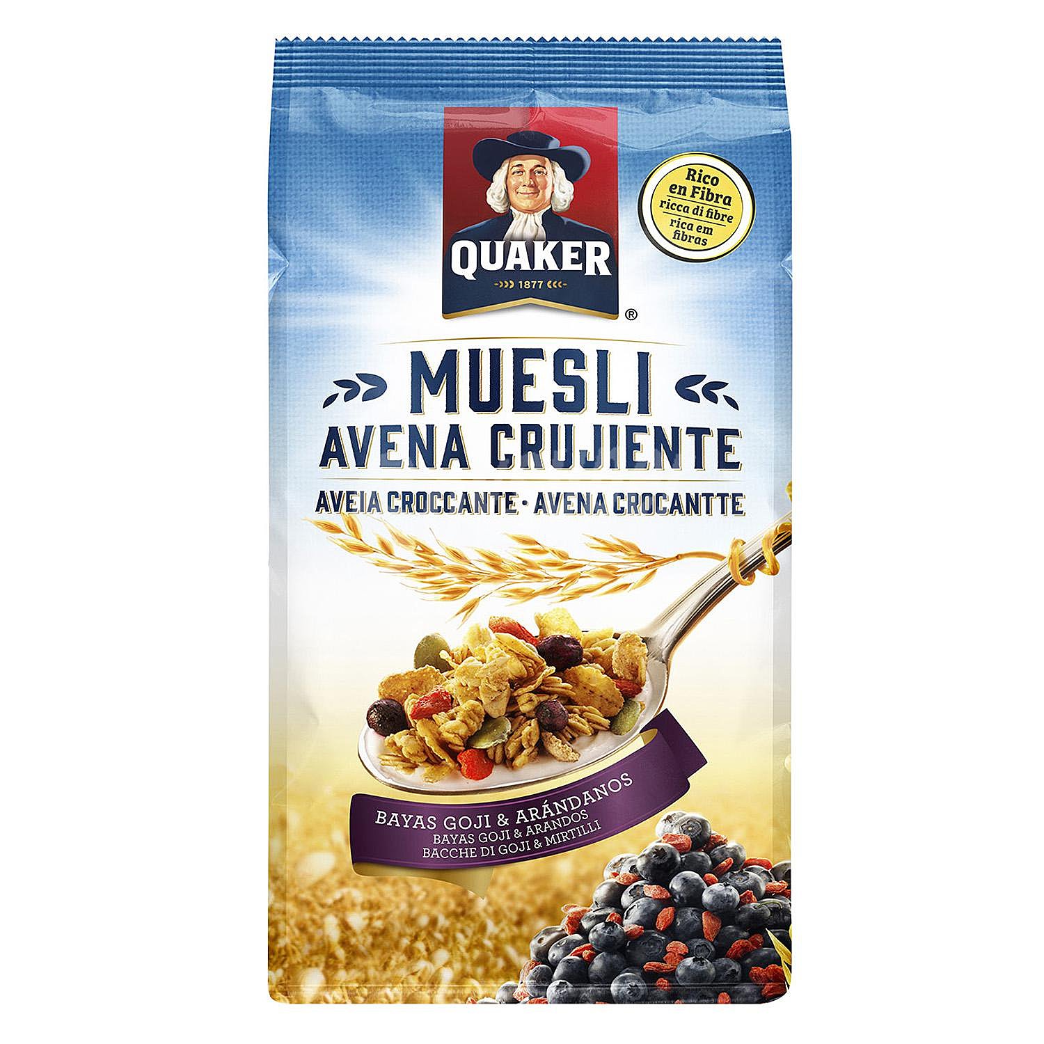 Muesli crujiente bayas Goji/arándanos