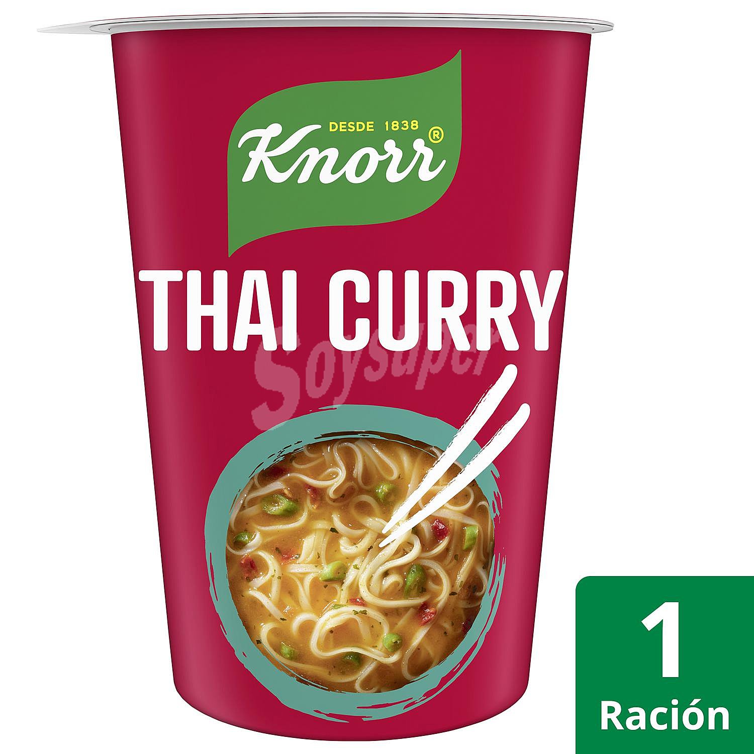 Fideos de arroz, Thai Red