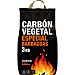 Carbón vegetal especial barbacoas saco 3 kg