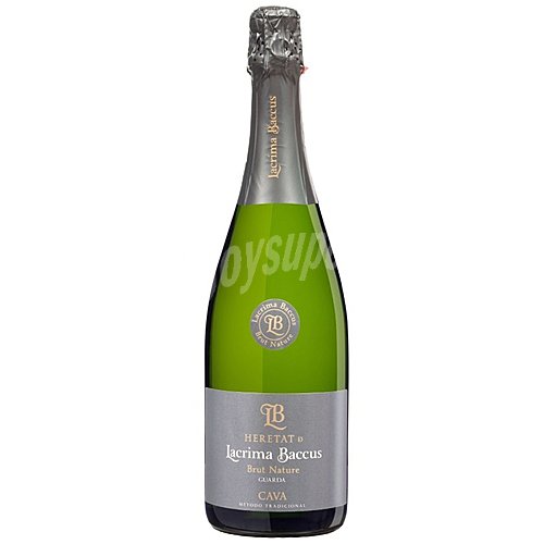 Lacrima baccus Cava brut nature reserva, elaborado siguiendo el método tradicional lacrima baccus Heretat