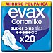 Cottonlike compresa con alas super plus