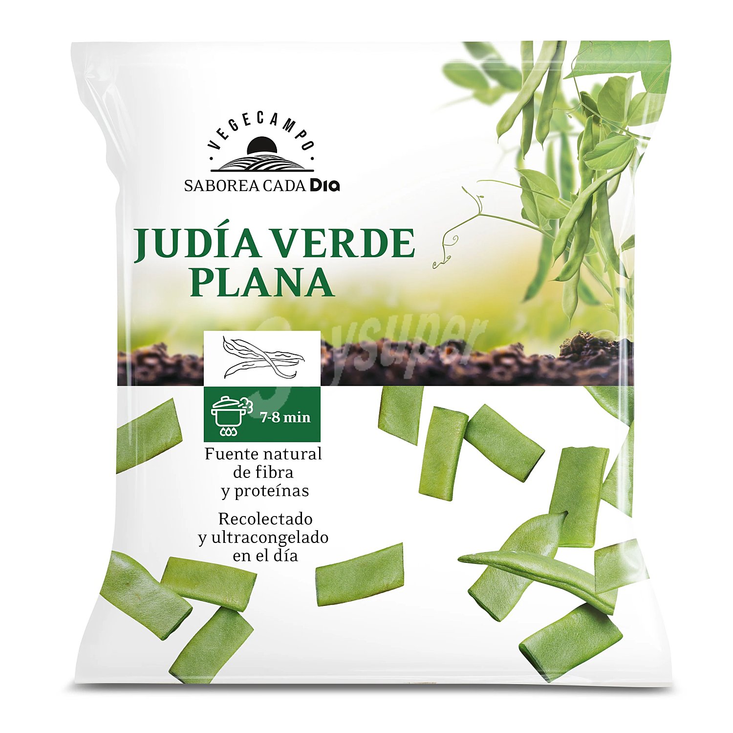 Judías verdes planas Vegecampo