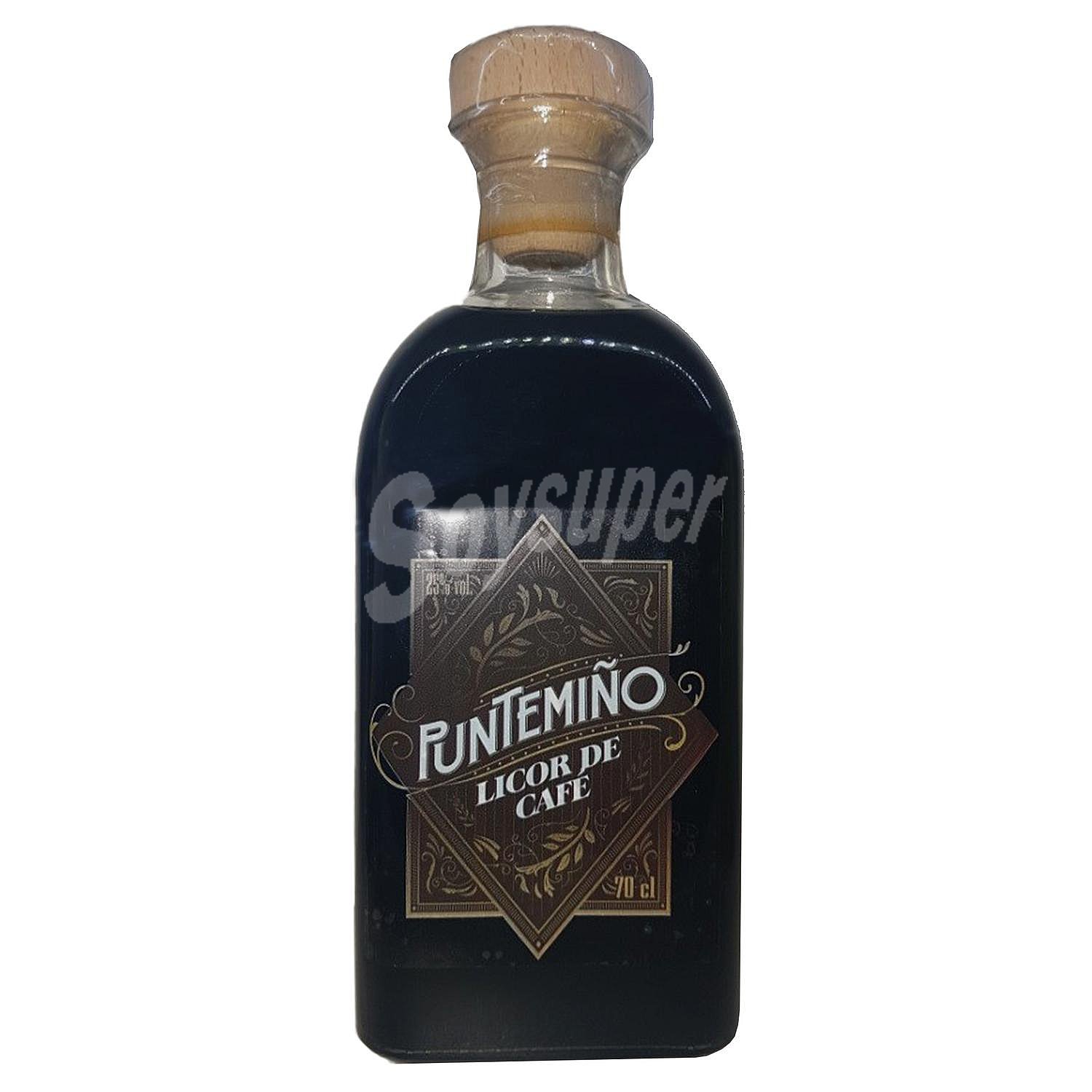 Licor de café Puntemiño