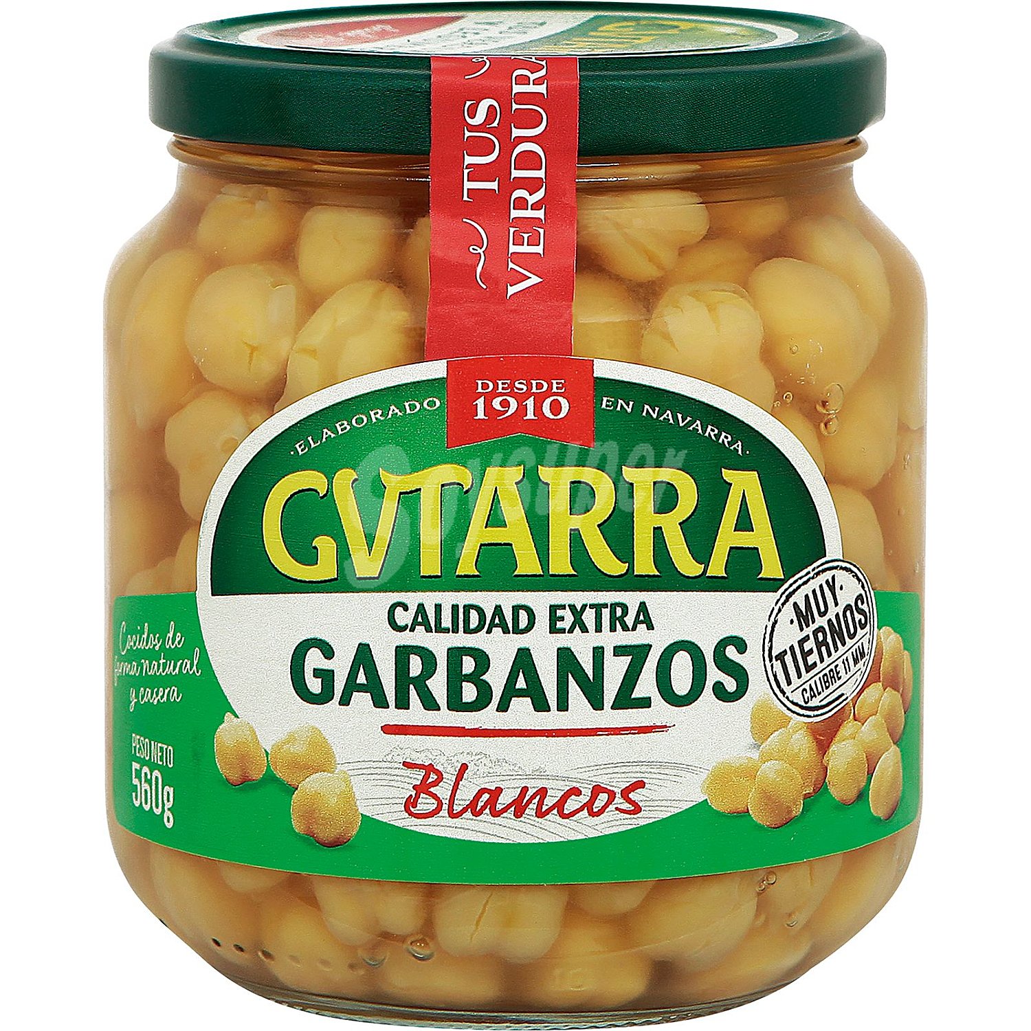 Garbanzos cocidos