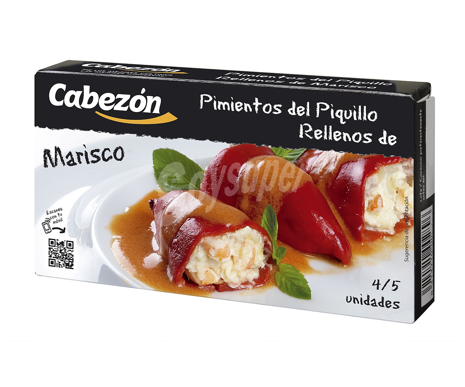 Pimientos del piquillo rellenos de marisco 4/5 uds.