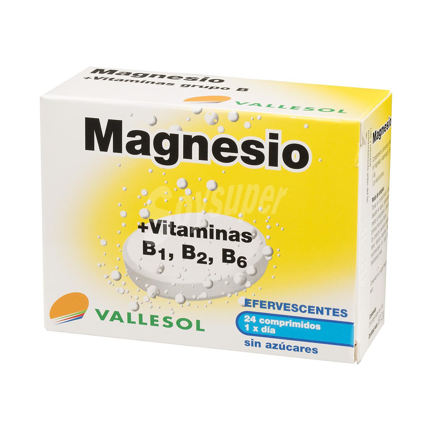 Magnesio + vitaminas grupo B