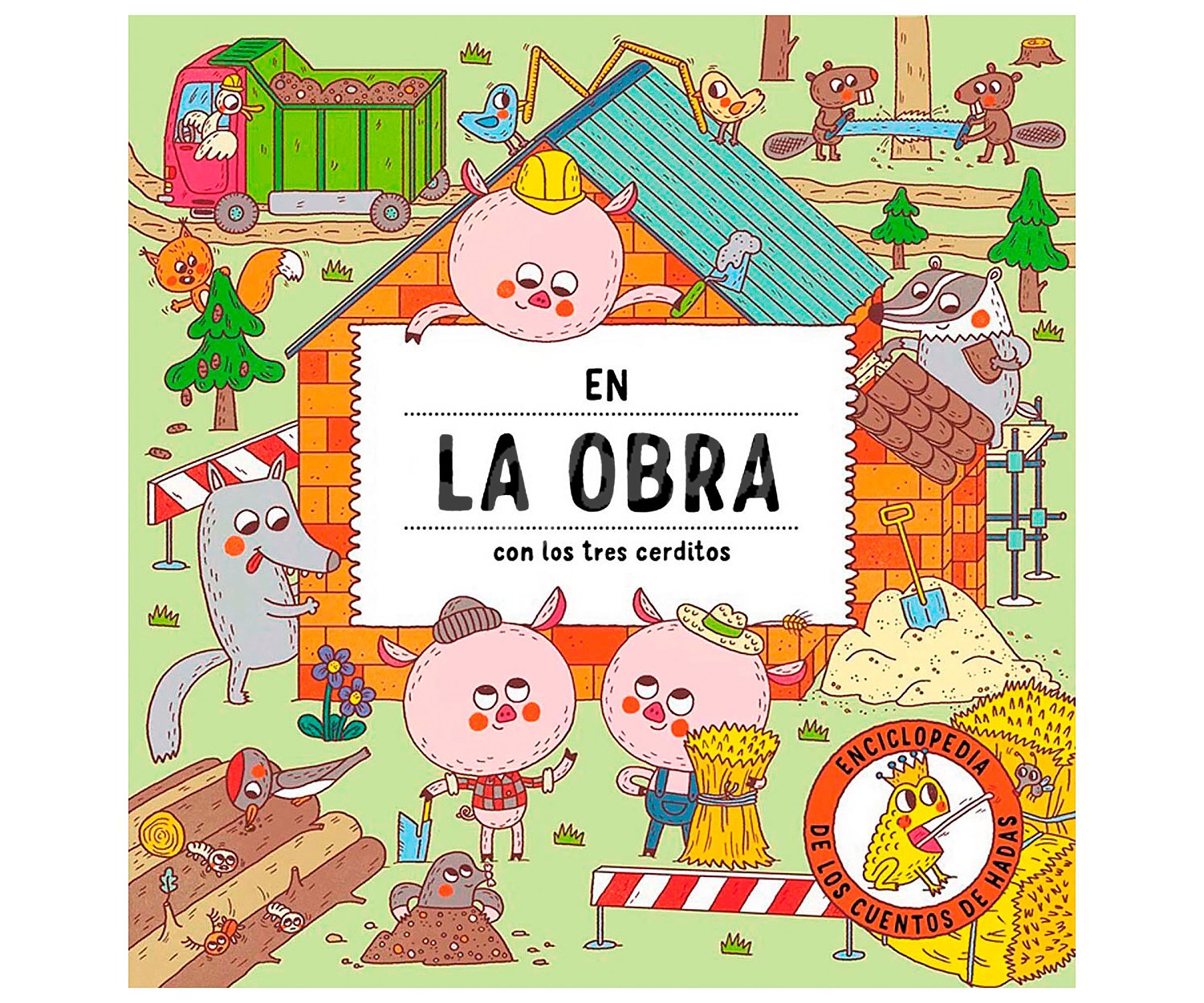 En la obra con los tres cerditos, VV. AA. Género: infantil. Editorial Digital