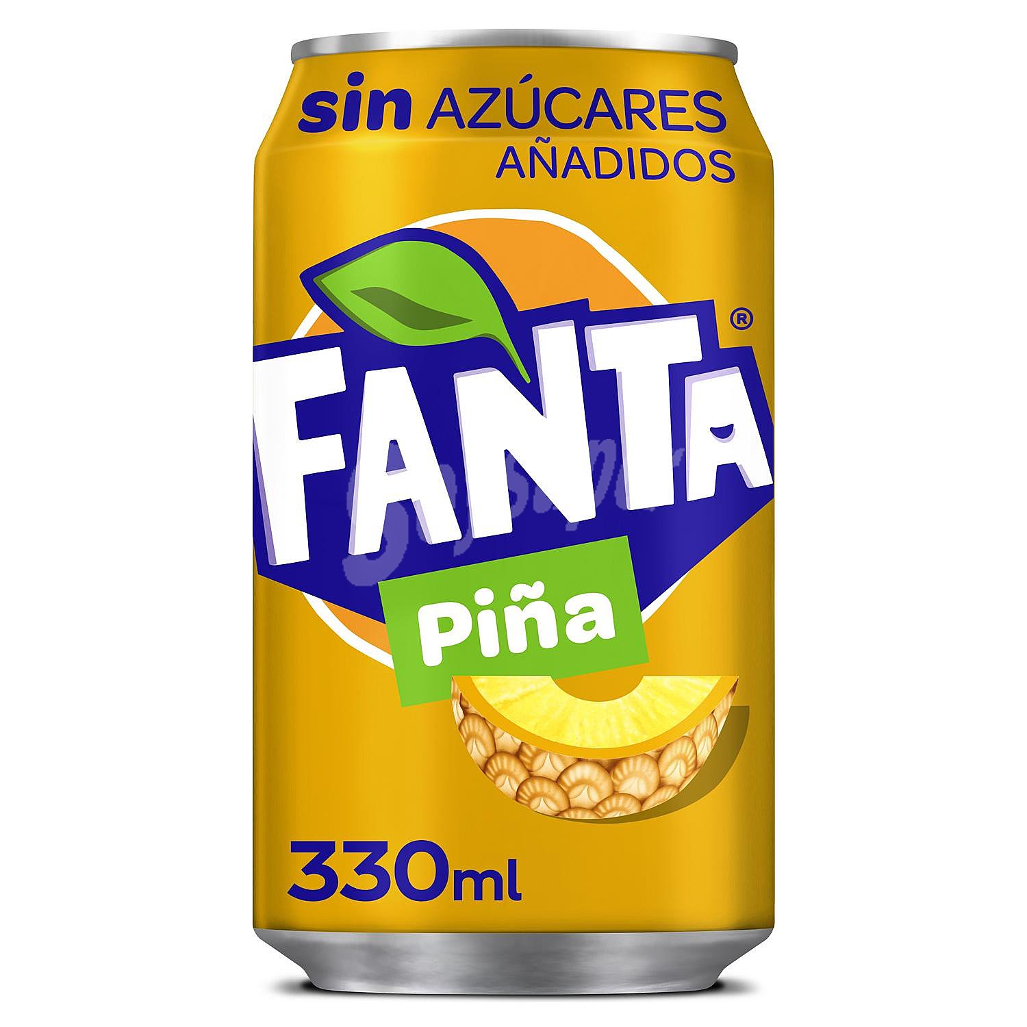 Refresco de piña sin azúcares añadidosfanta