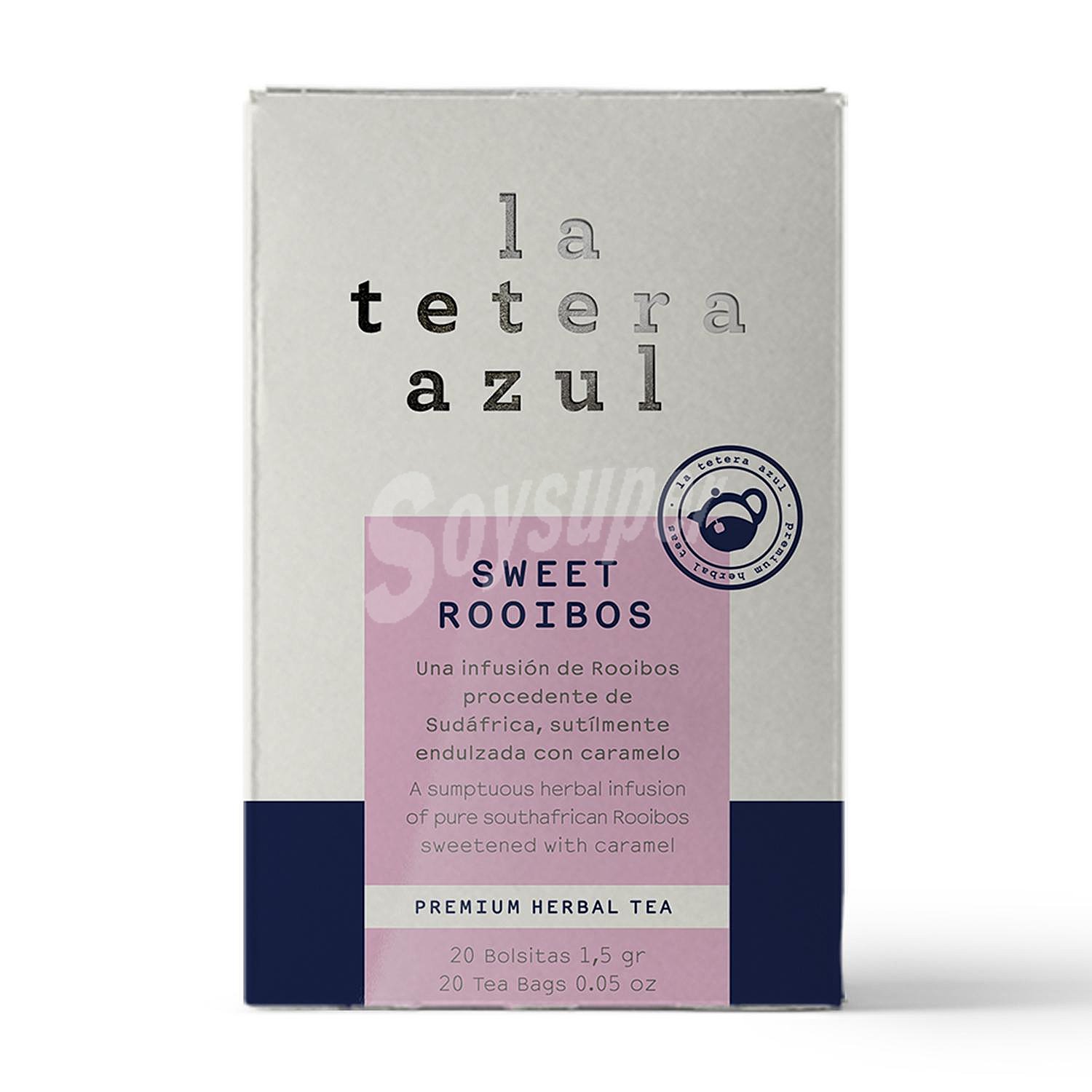 Infusión Sweet Rooibos en bolsitas La Tetera Azul