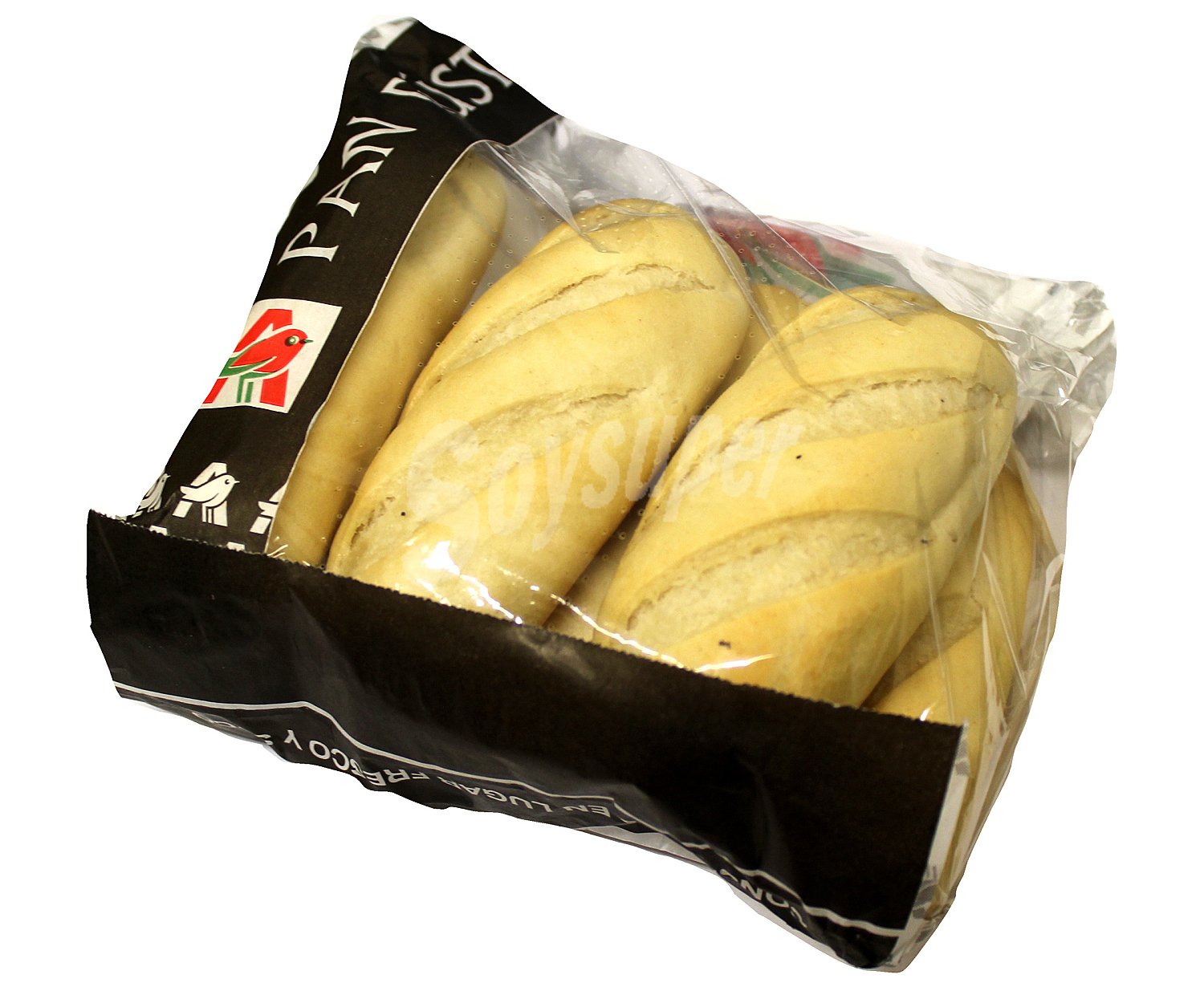 Panecillo de leche, 6 uds, 260g.