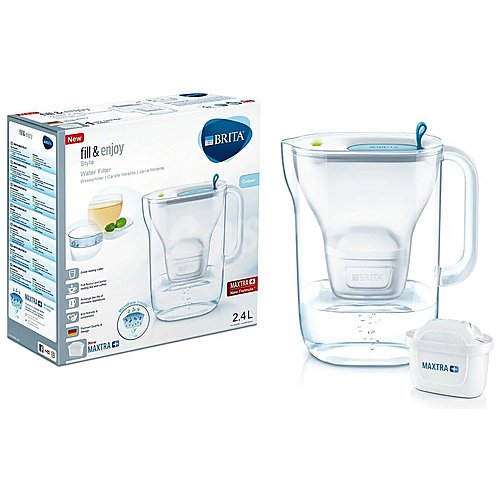 Jarra filtrante de mas un filtro, brita Fill & Enjoy Style