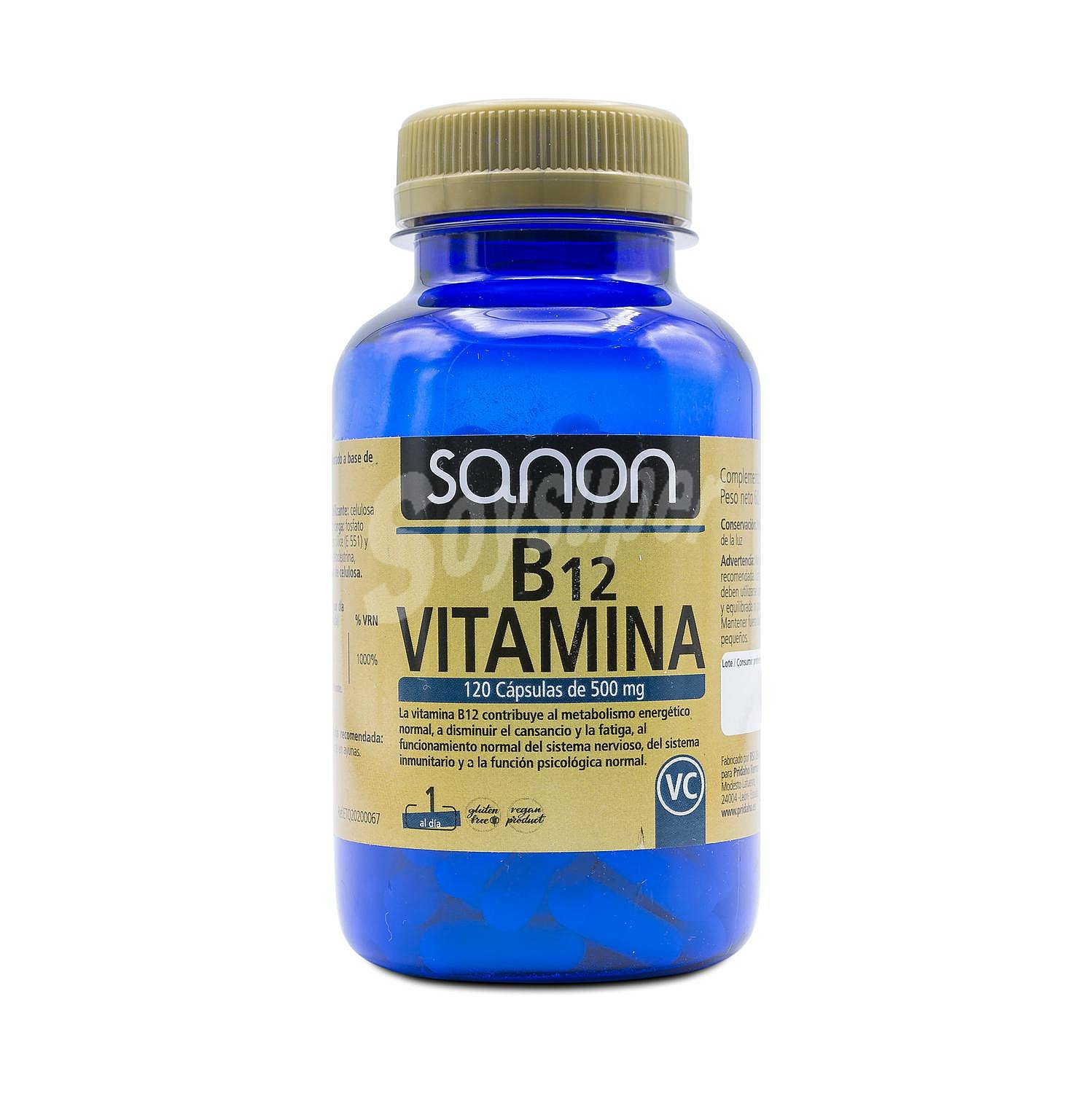 Vitamina B12 Sanon sin gluten