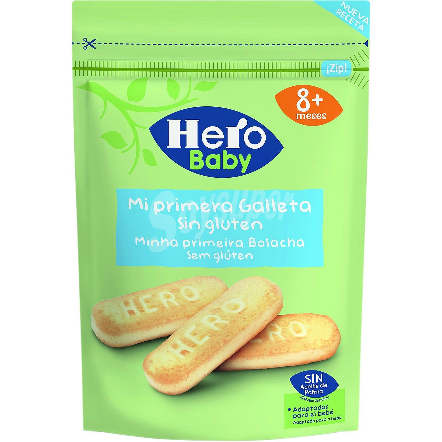 Galletas infantiles Hero Baby sin gluten sin aceite de palma