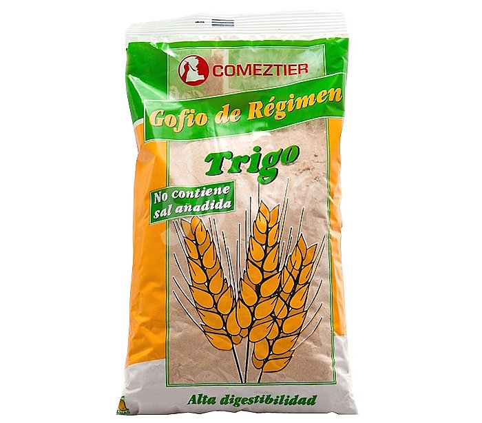 Gofio de trigo especial para régimen