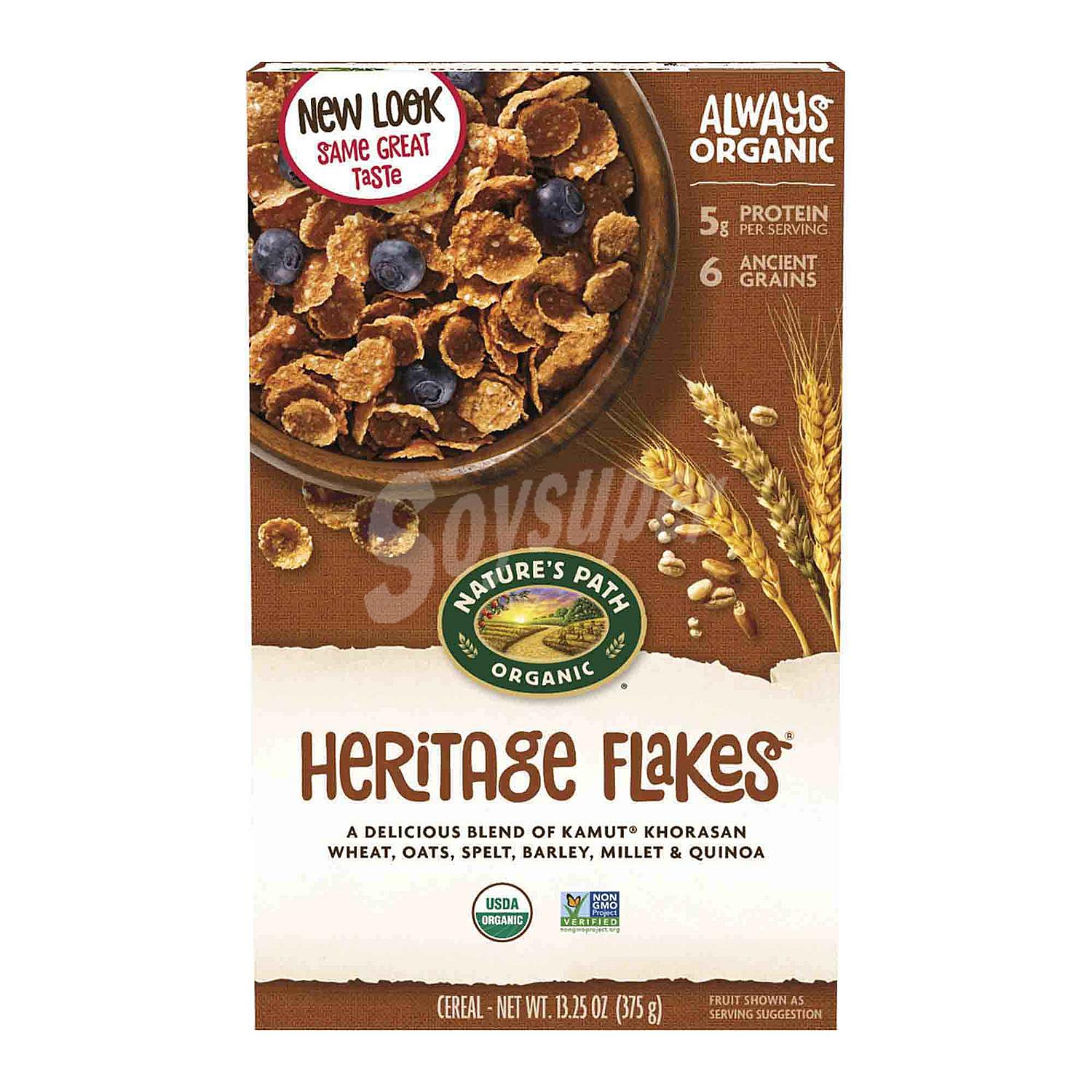 Cereales ecológicos Heritage Nature's Path sin lactosa