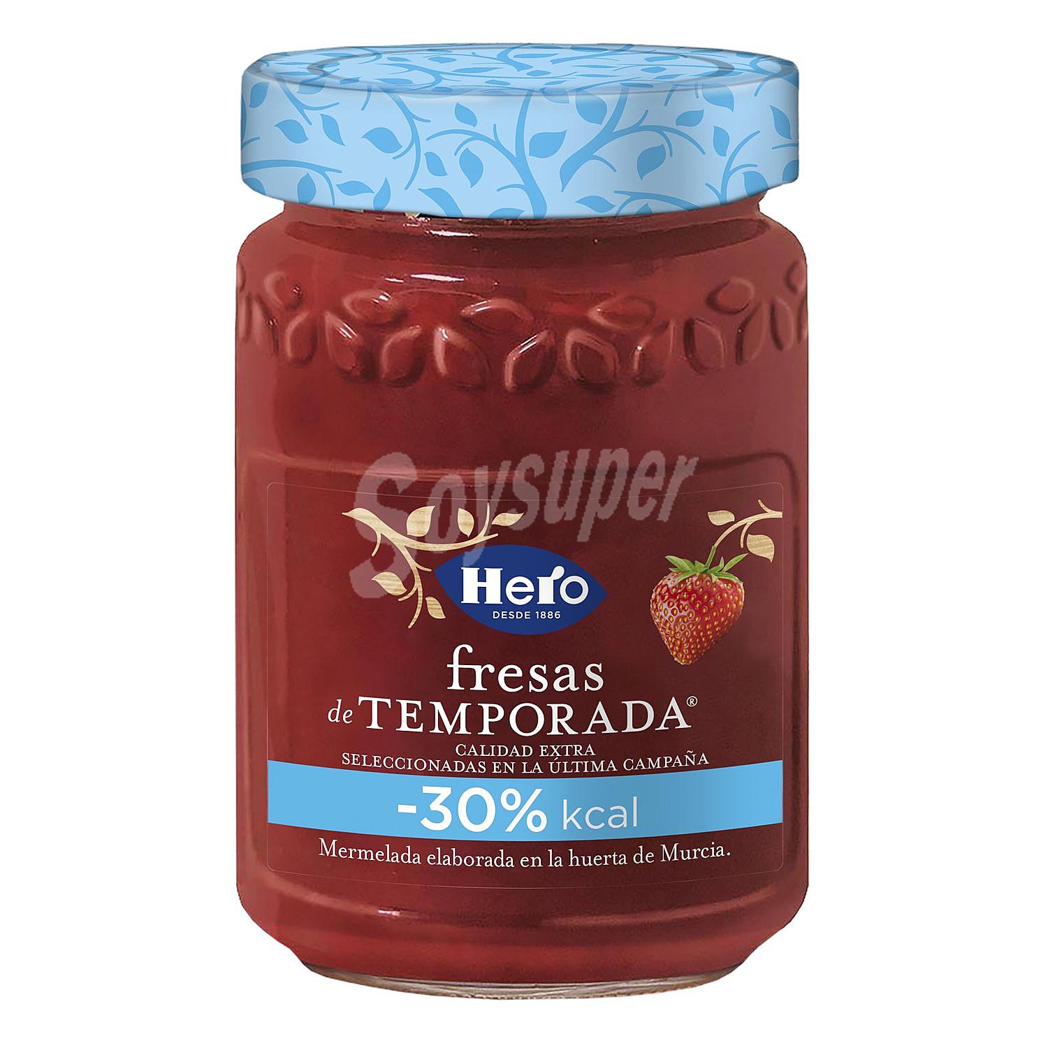 Mermelada de fresa -30% kcal Hero