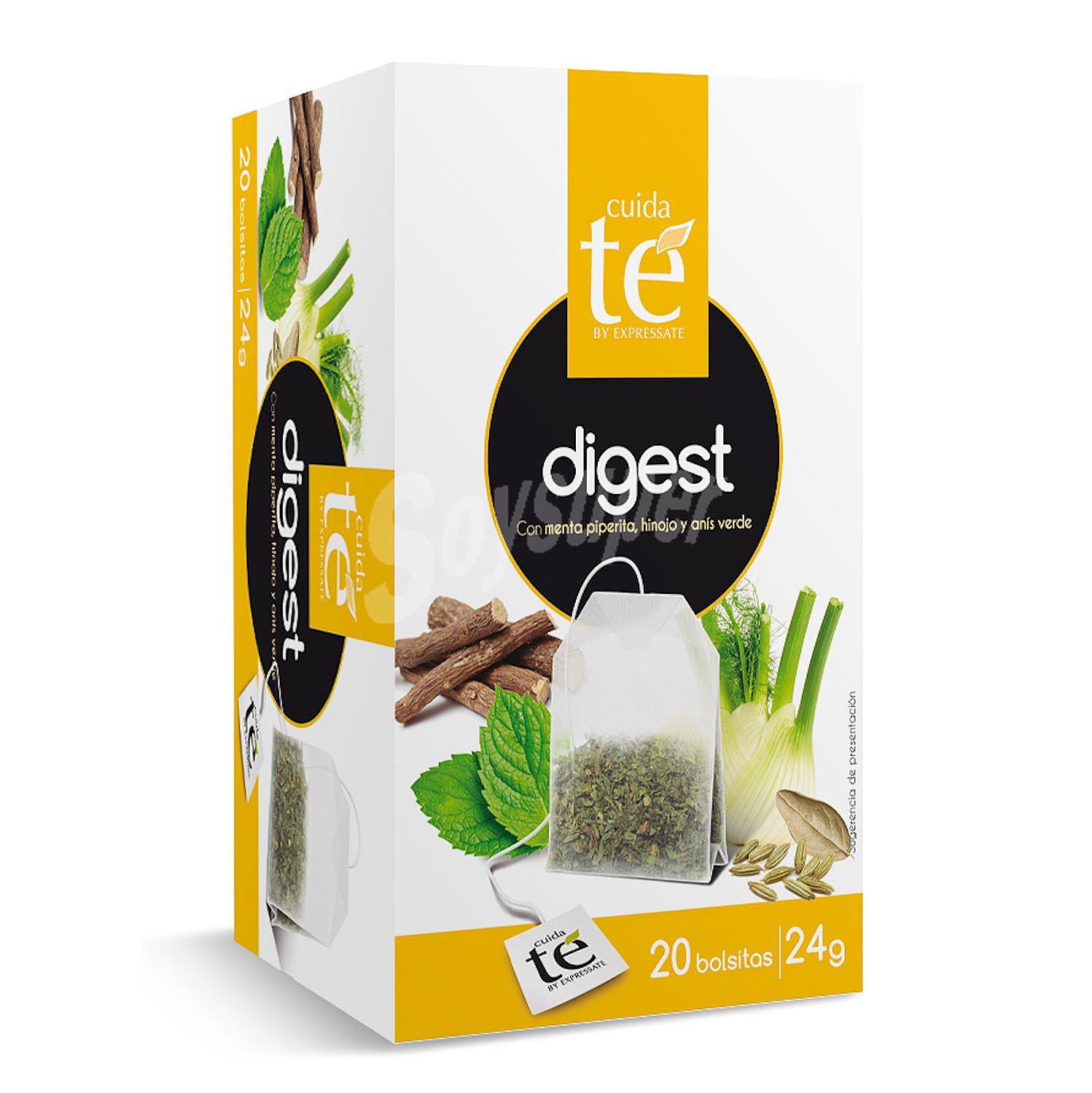 Infusión digest en bolsitas Cuida Té