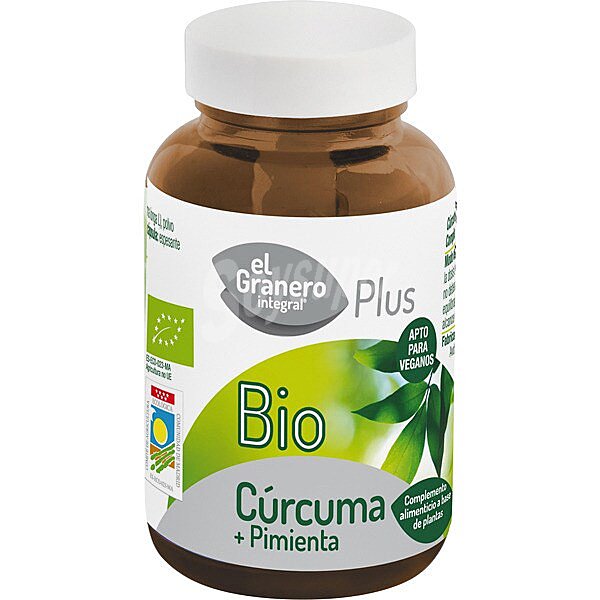 Cúrcuma Bio con pimienta propiedades digestivas 