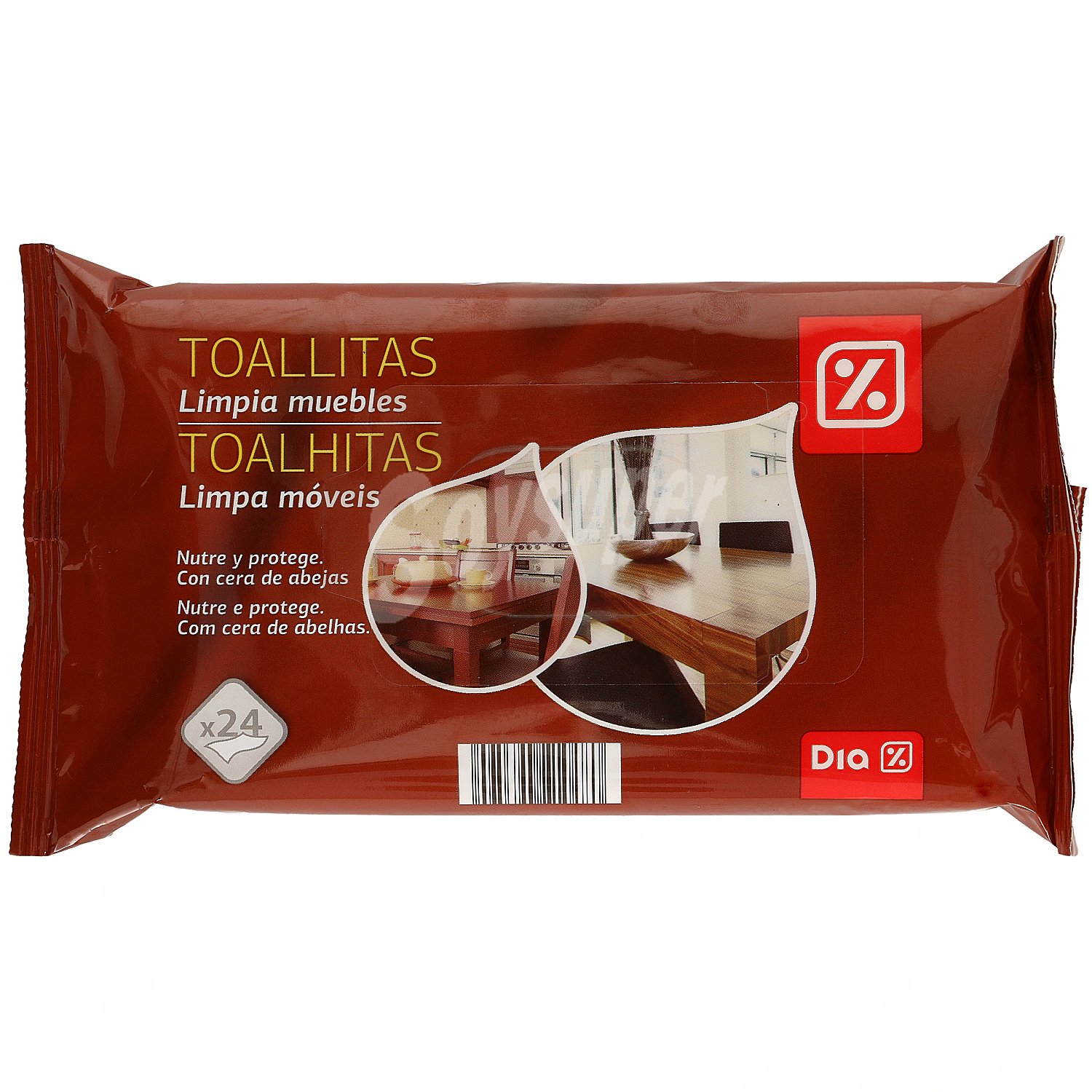 Toallitas limpia muebles Dia