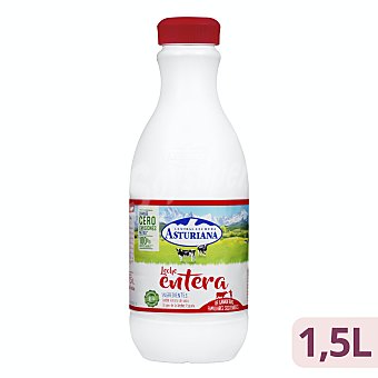 Leche entera de vaca de origen español