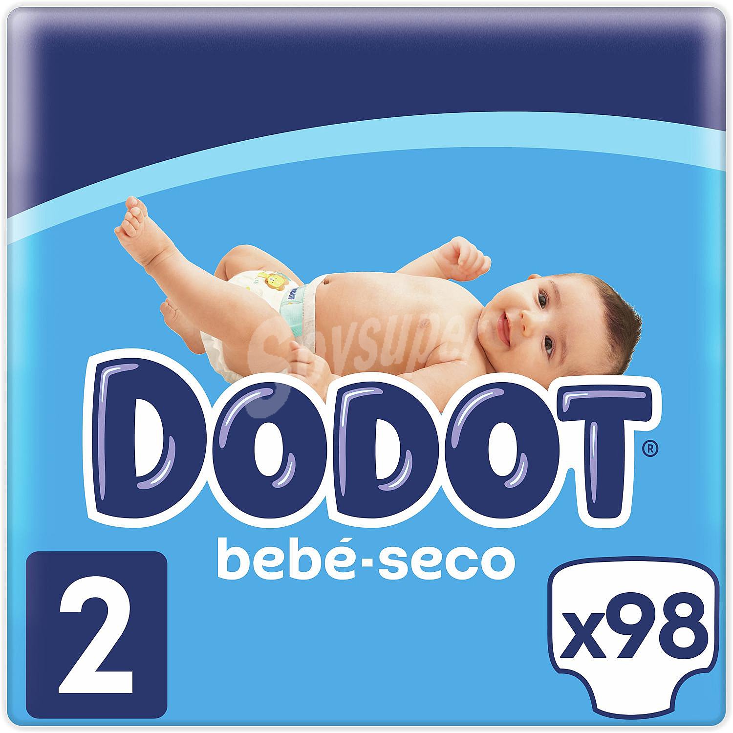 Pañales Dodot Bebé-Seco T2 (4-8 kg.)