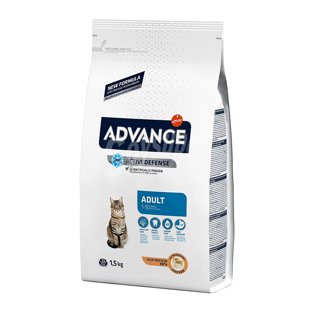 Advance Adult pienso para gatos adultos con pollo y arroz