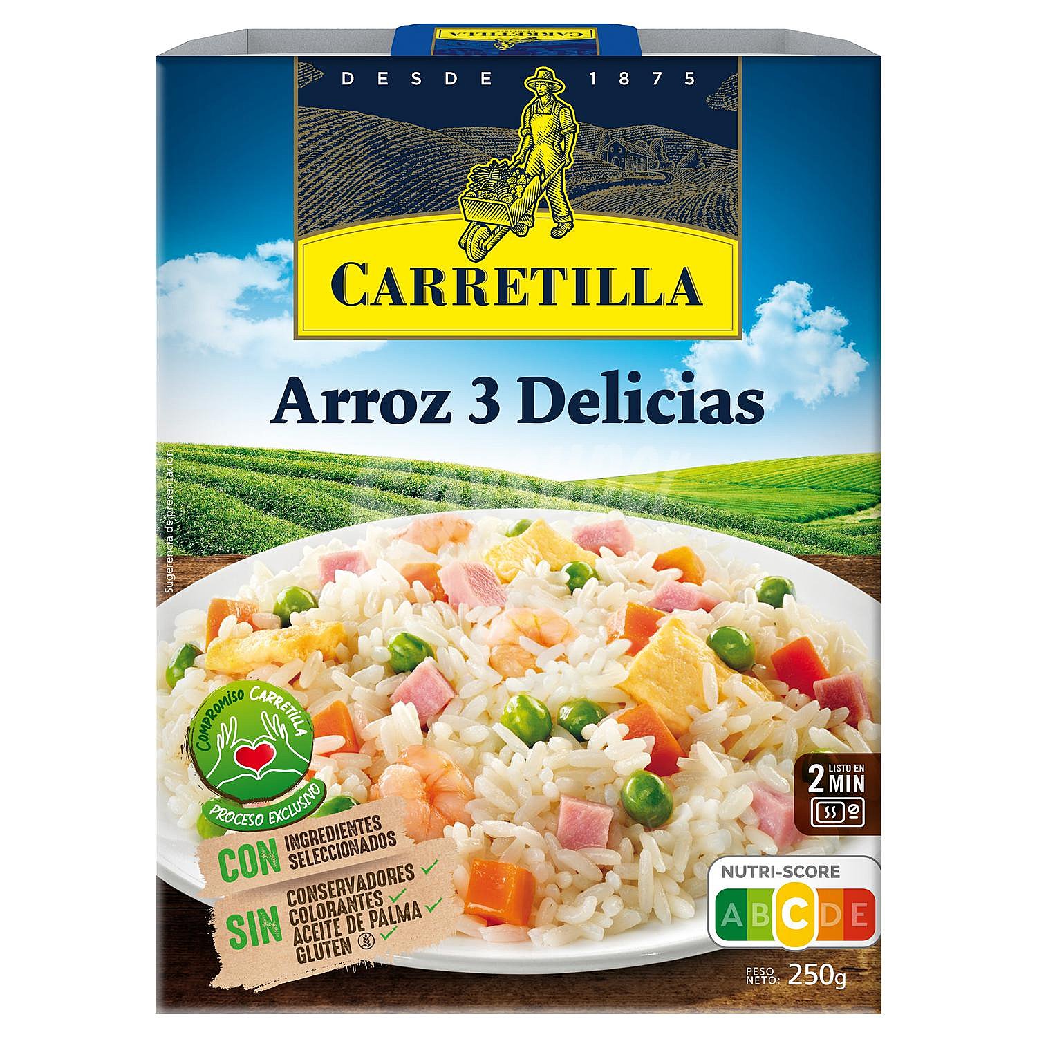 Arroz tres delicias