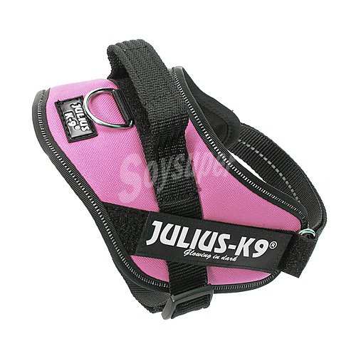 Julius K9 Arnés regulable para perros con reflectante color rosa julius K9 talla mini 1 ud