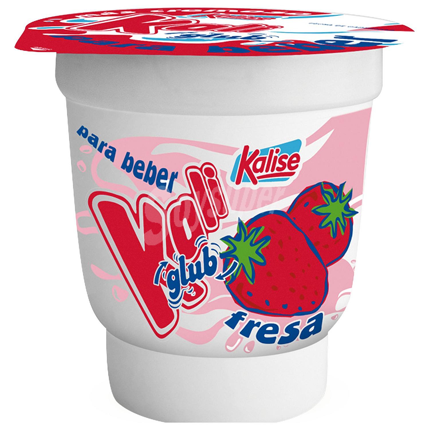 Kaliglub yogur líquido de fresa