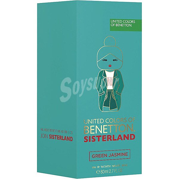 Sisterland Green Jasmine eau de toilette femenina natural