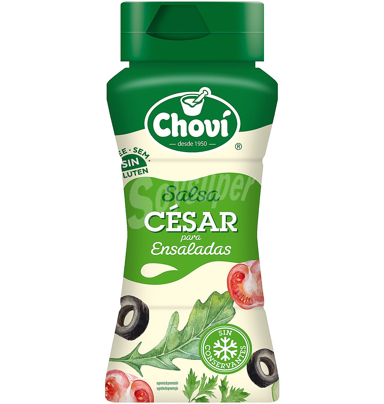 Salsa cesar chovi ensalada