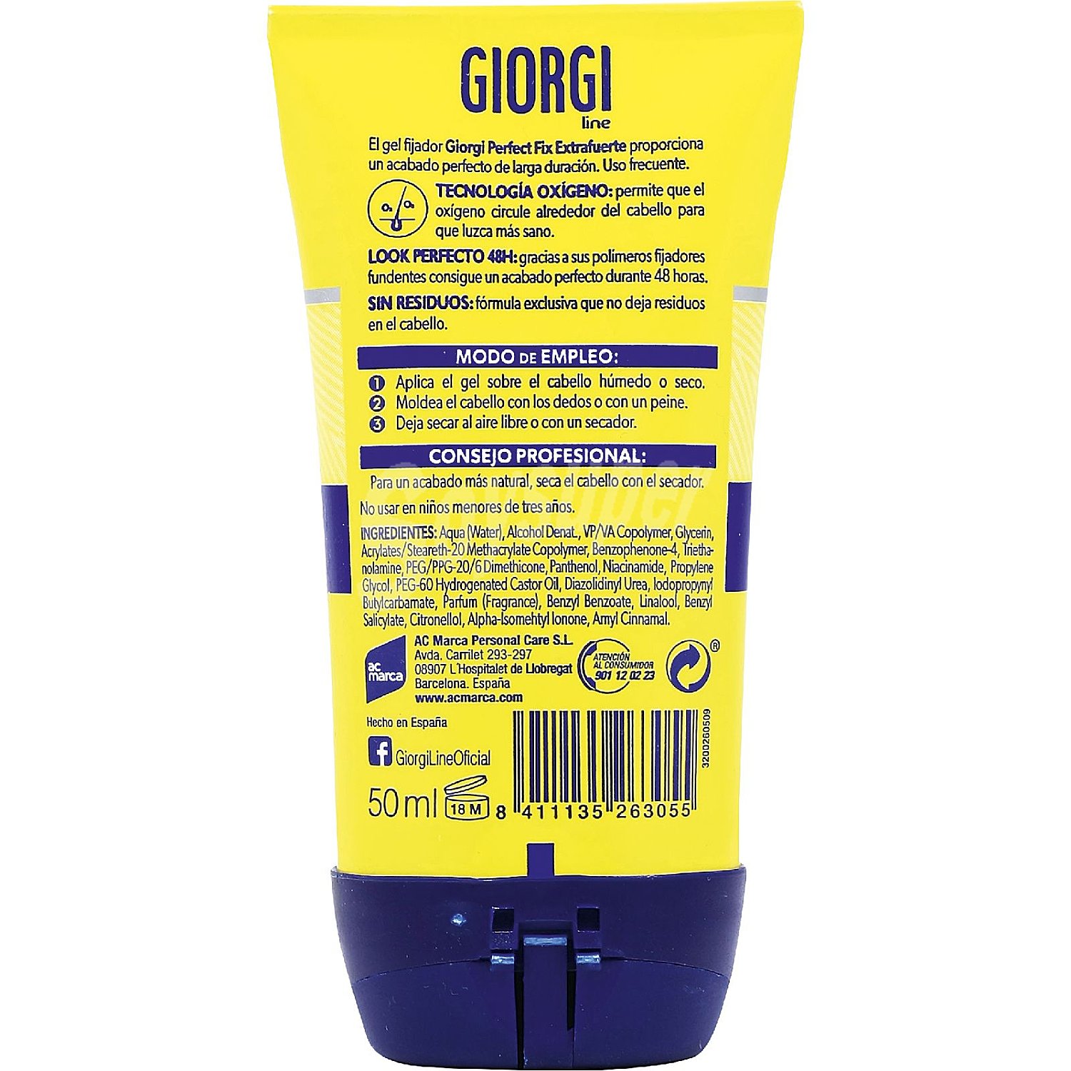 gel fijador perfect fix extra fuerte formato viaje