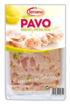 Pavo con pistachos-huevo serrano