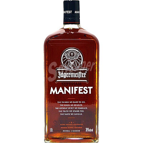 Manifest licor de hierbas barrica