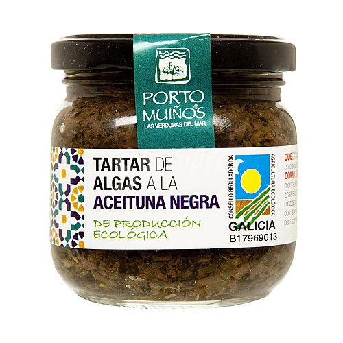 Porto-muiños Tartar de algas a la aceituna negra de producción ecológica porto-muiños