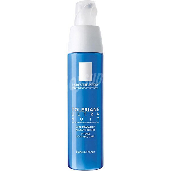 Toleriane ultra Noche tratamiento reparador calmante intenso para rostro y ojos