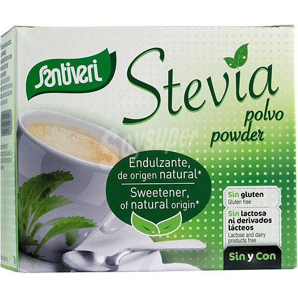 Stevia en polvo edulcorante de origen natural