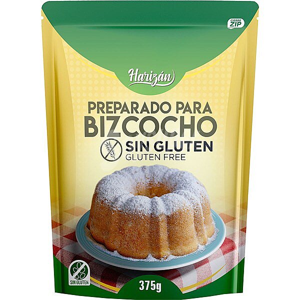 Preparado para bizcocho sin gluten