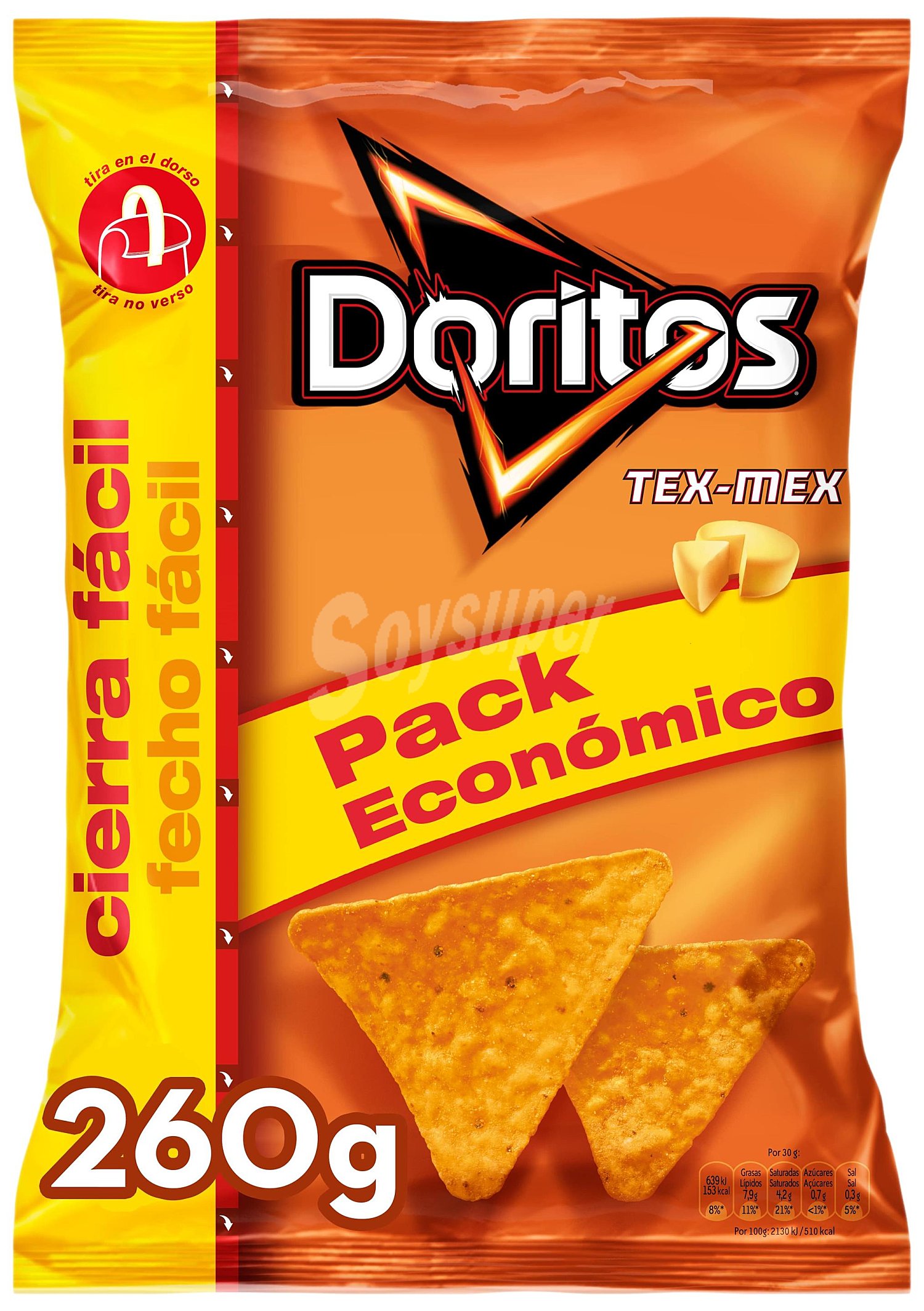 Nachos sabor Tex Mex Doritos