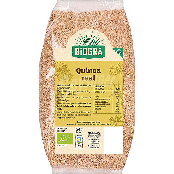 Quinoa real ecológica