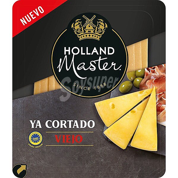 Master queso gouda viejo ya cortado cuña