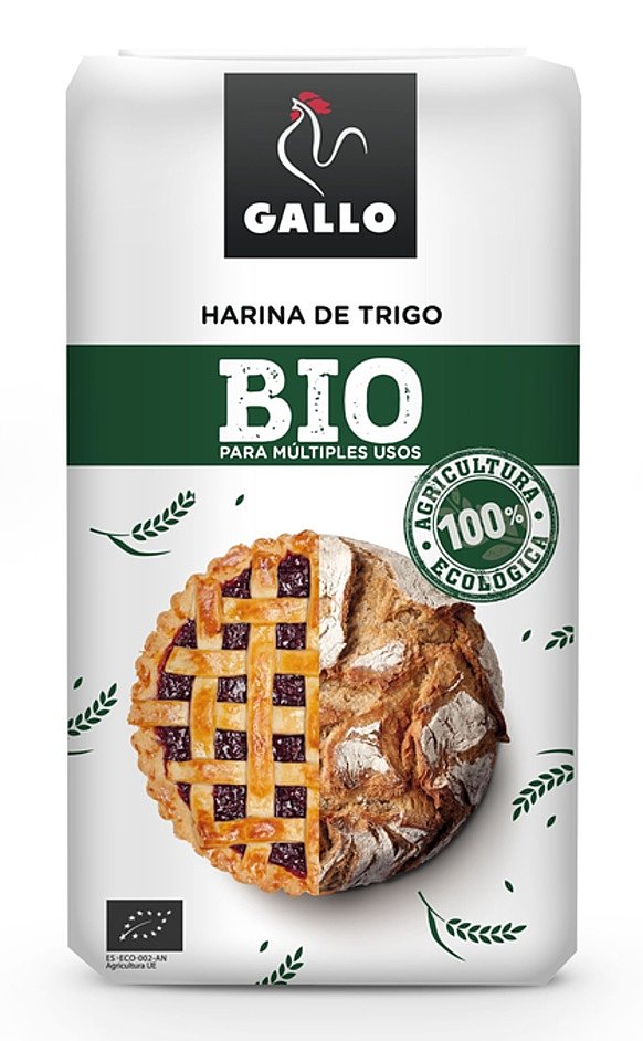 Harina de trigo bio