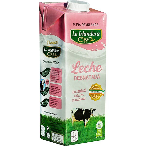 leche desnatada