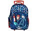 Mochila infantil con ruedas + 2 compartimentos y bolsillo frontal y lateral, marvel.