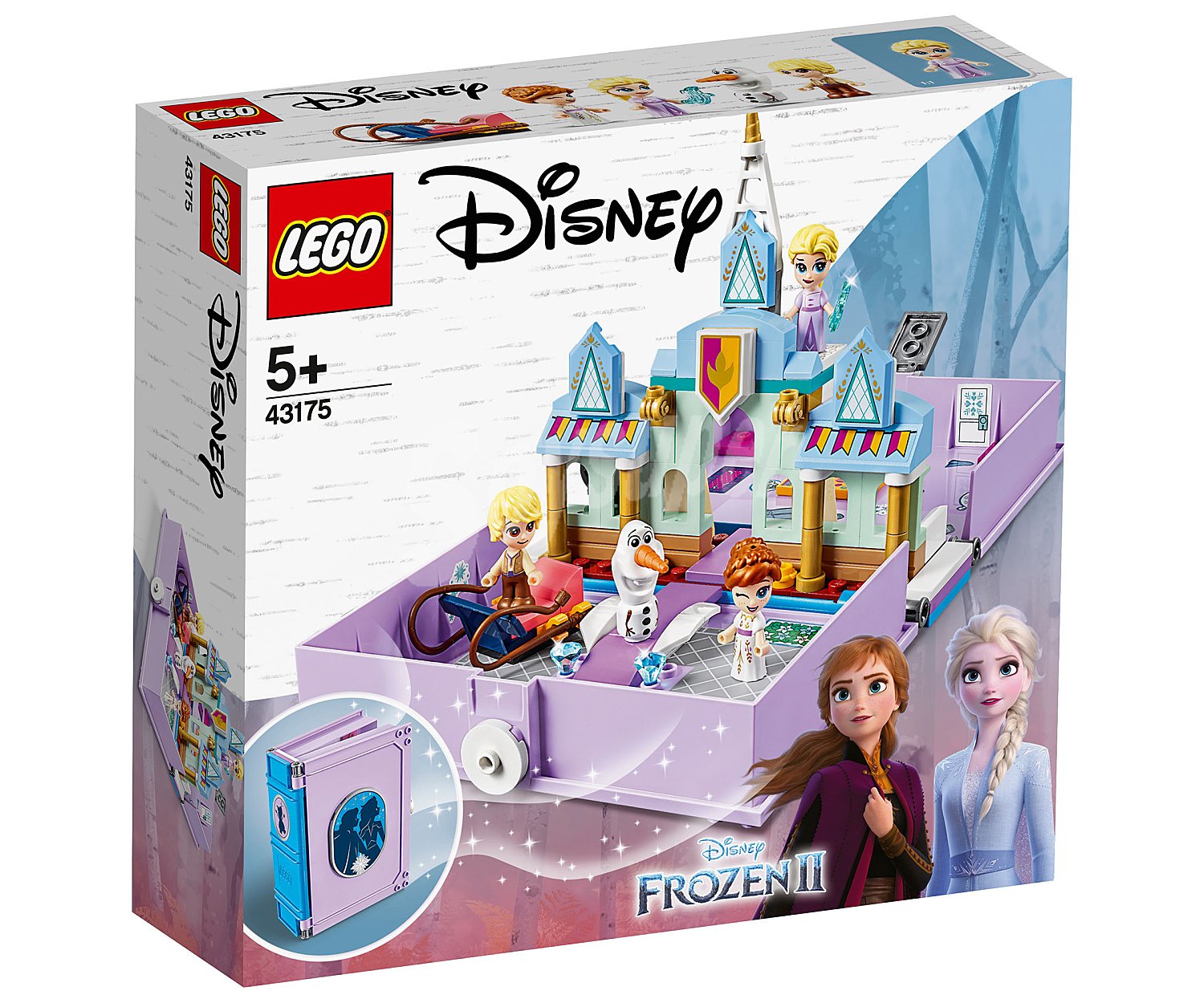 Juego de construcciones Cuentos e Historias: Anna y Elsa con 133 piezas Frozen II 43175