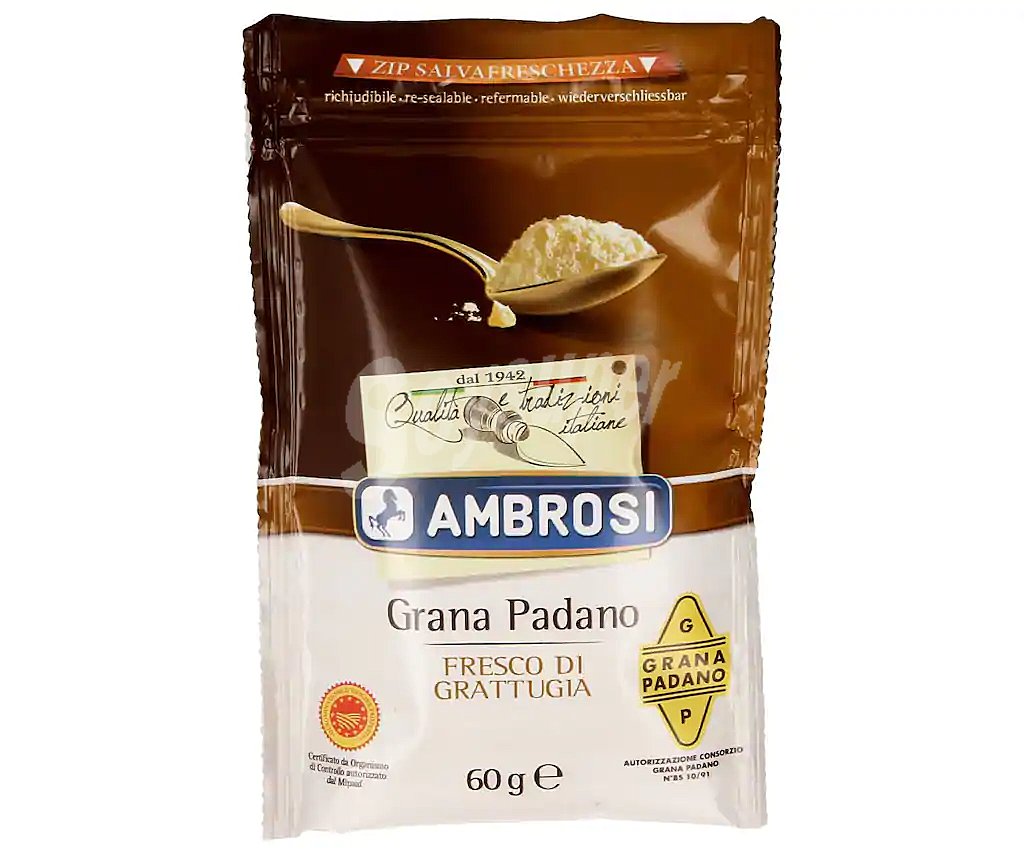 Ambrosi Queso rallado grana padano ambrosi