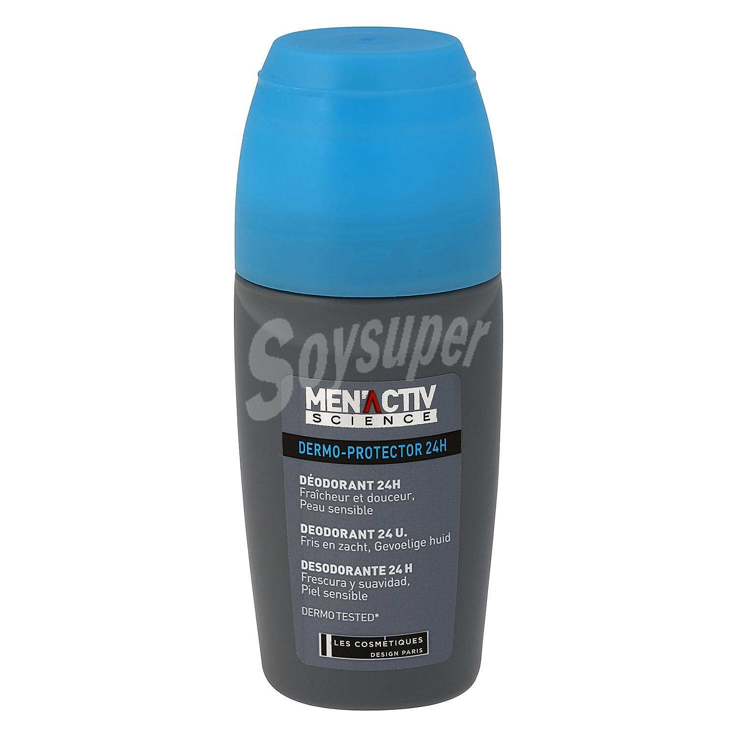 Desodorante roll-on Dermo-Protector 24h -menactiv'