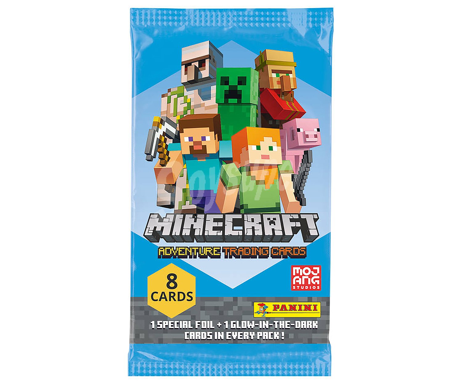 Sobre de cartas Minecraft panini.