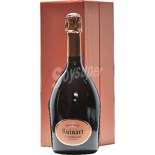 Champagne brut rosé Estuche